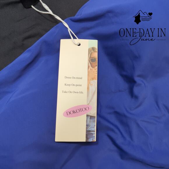 Dokotoo Plus Size Square Neck One Piece Swimsuit Size 2XL - Picture 2 of 5